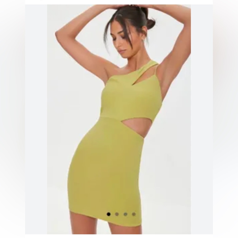 Forever 21 Lime Spring Break Dress size S